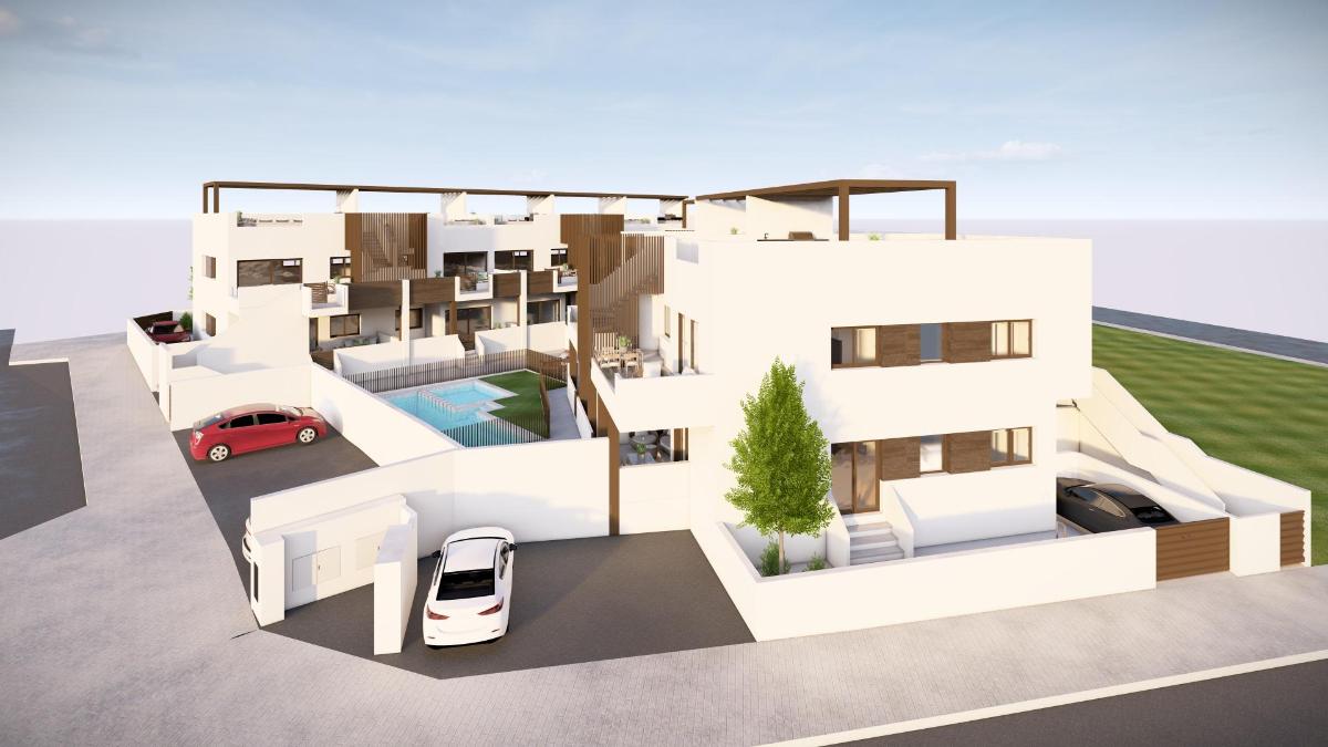 Bungalow en Pilar de la Horadada, Alicante, España 3 dormitorios, 97 m2 No. 100961
