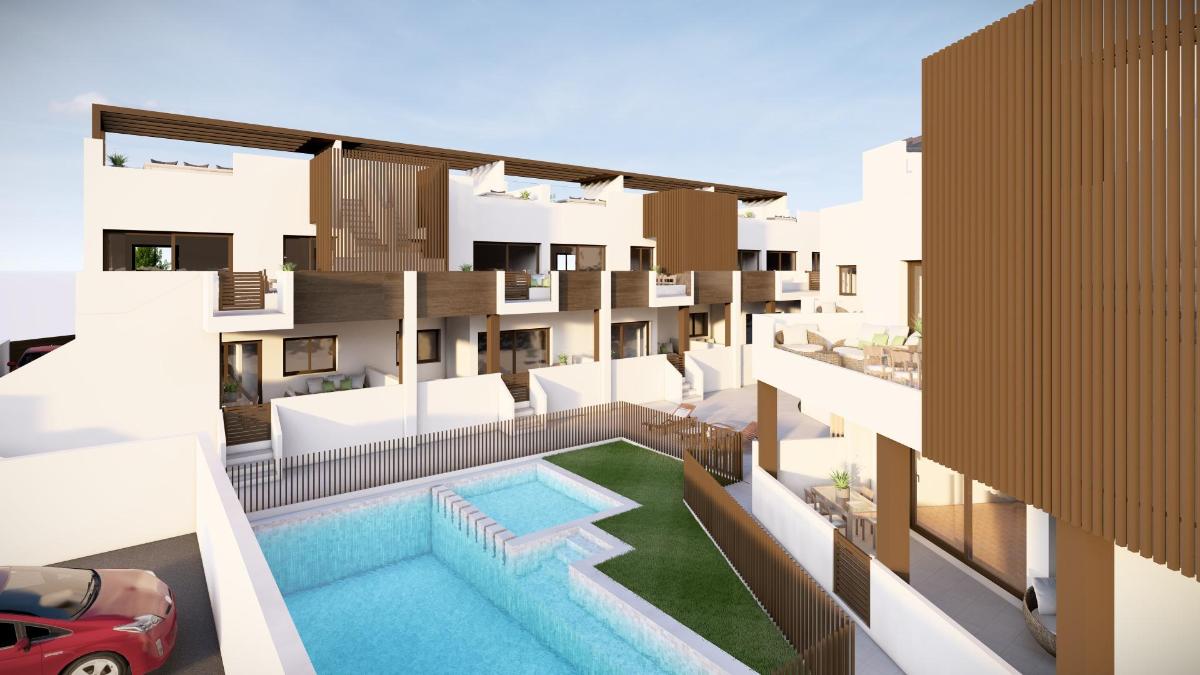Bungalow en Pilar de la Horadada, Alicante, España 3 dormitorios, 97 m2 No. 100961