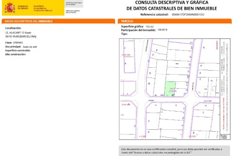 Land plot à vendre à Rubi, Barcelona, EspagneNo. 186262 - photo 3