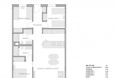 Apartment for sale Guardamar del Segura, Alicante, Spain 3 bedrooms, 101 sq.m. No. 116771 - photo 16