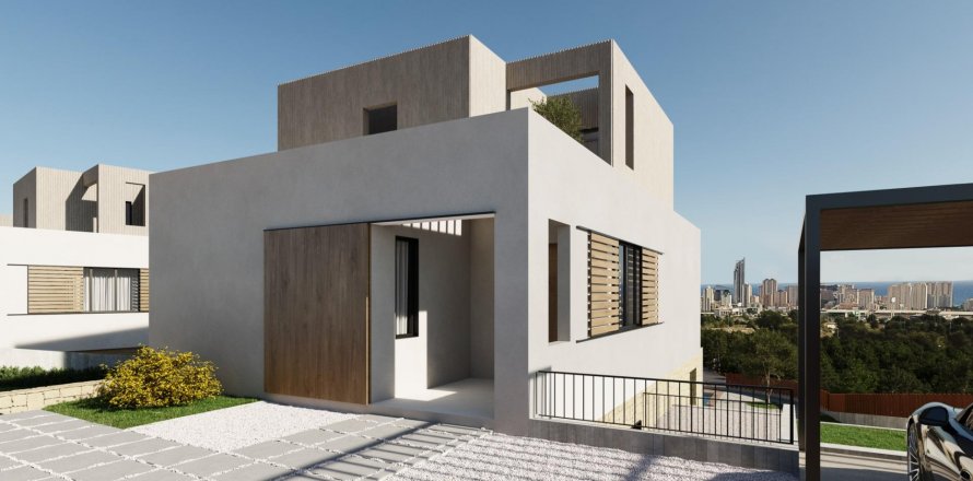 Villa Finestrat, Alicante, Spanien 4 sovrum, 315 kvm. Nr. 109208