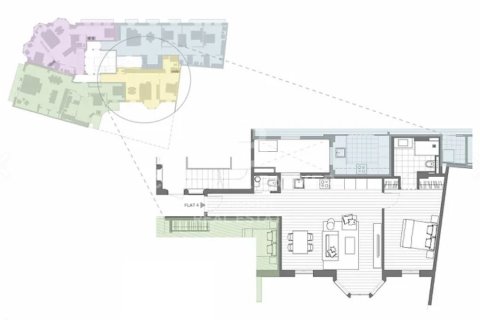 Dzīvoklis pārdošanā Barcelona, Spānijā 1 istaba, 70 m2 Nr. 157816 - attēls 28