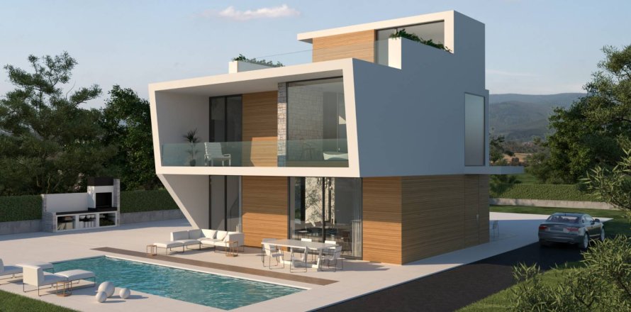 Villa in Orihuela, Alicante, Spain 4 bedrooms, 370 sq.m. No. 175605