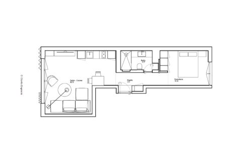 Dzīvoklis pārdošanā Madrid, Spānijā 1 istaba, 75 m2 Nr. 156928 - attēls 14