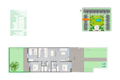 Продажа квартиры в Мурсия, Испания 3 спальни, 83м2 №191650 - фото 21