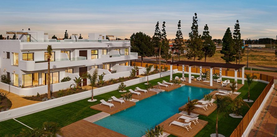 Bungalow en Los Alcázares, Murcia, España 3 dormitorios, 85 m2 No. 151564