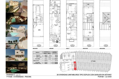 Casa adosada en venta en La Unión, Murcia, España 2 dormitorios, 143 m2 No. 187369 - foto 21
