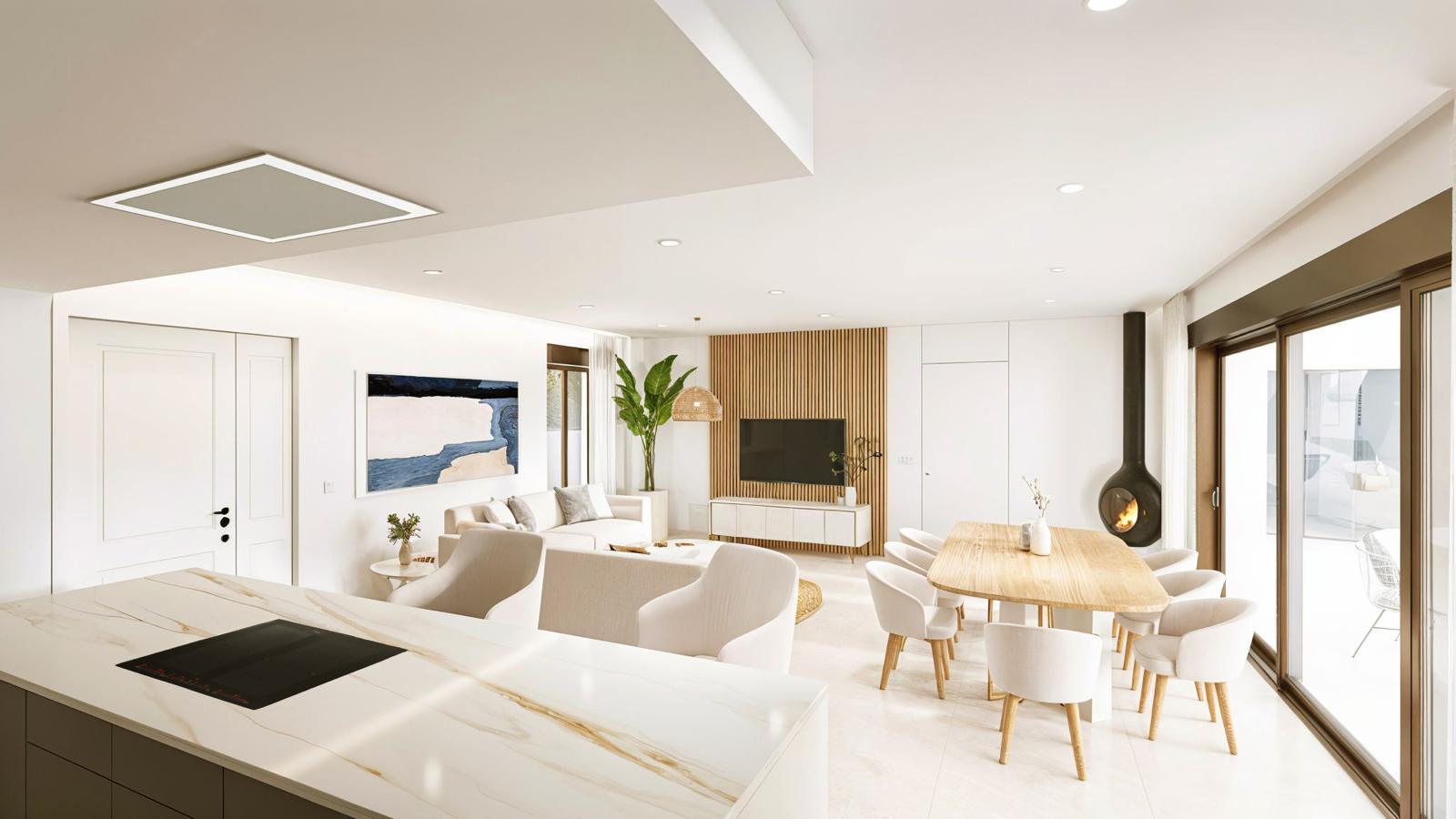 Villa in San Pedro del Pinatar, Murcia, Spanien 3 Schlafzimmer, 141 m2 Nr. 137466