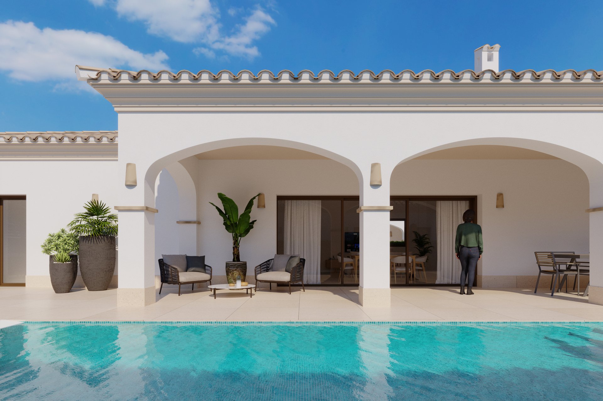 Villa in San Pedro del Pinatar, Murcia, Spanien 3 Schlafzimmer, 141 m2 Nr. 137466