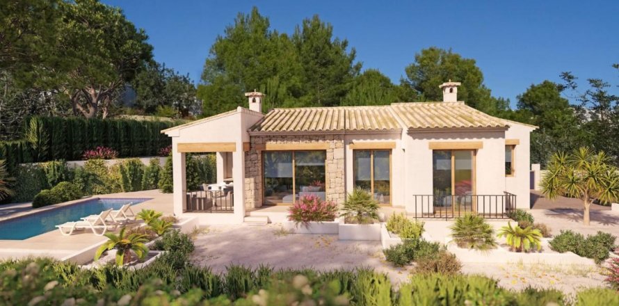 Villa Benissa, Alicante, Spānijā 3 istabas, 138 m2 Nr. 80775