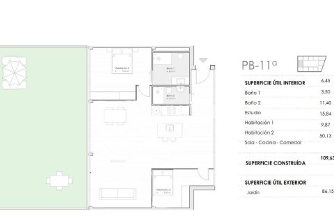Wohnung zum Verkauf Barcelona, Spanien 2 Schlafzimmer, 86 m2 Nr. 138614 - Foto 11