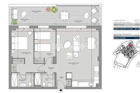 Penthäuser zum Verkauf Manilva, Malaga, Spanien 2 Schlafzimmer, 75 m2 Nr. 138615 - Foto 7