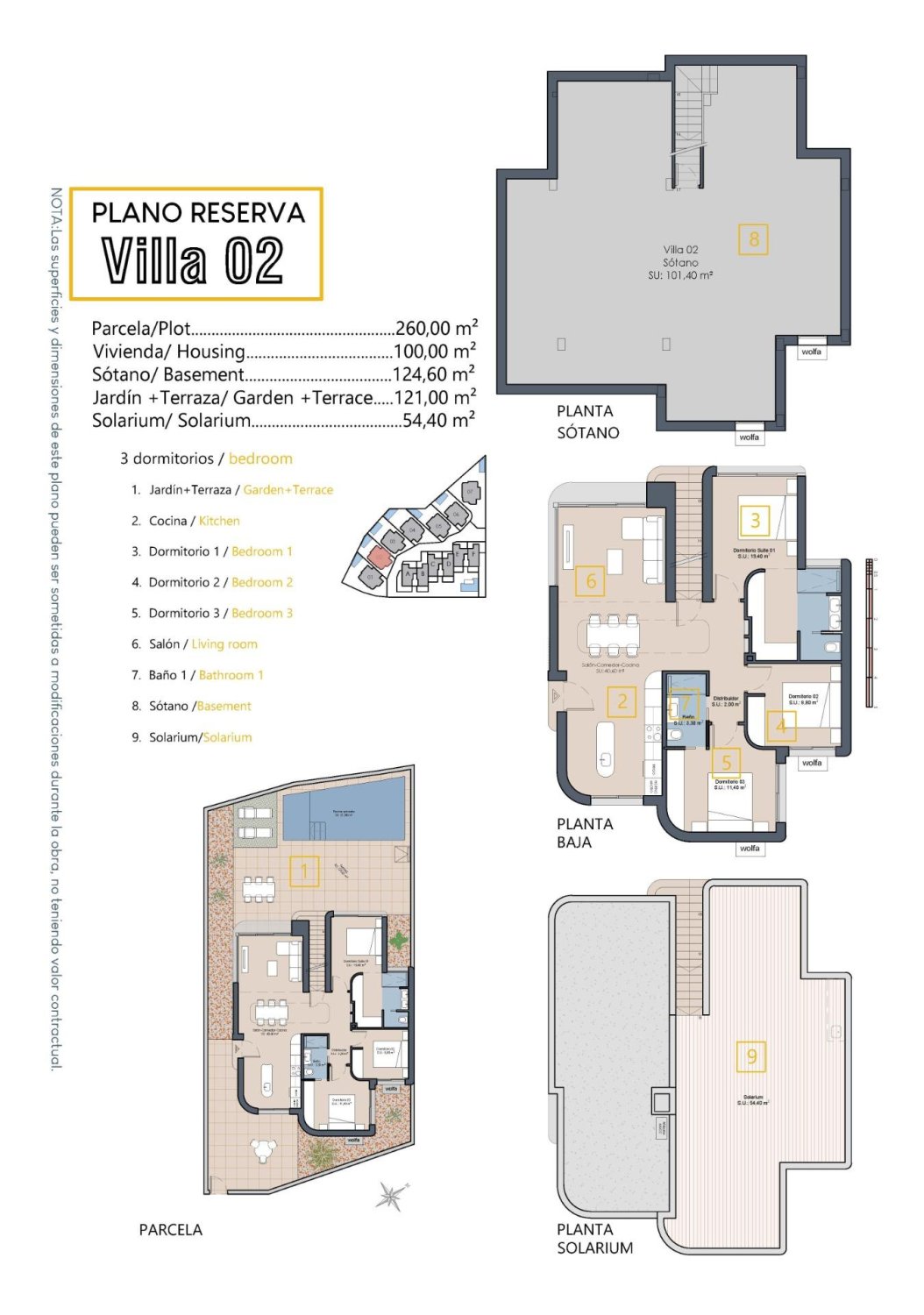 Huvila Los Alcazares, Murcia, Espanja 3 makuuhuonetta, 224 m2 No. 138617