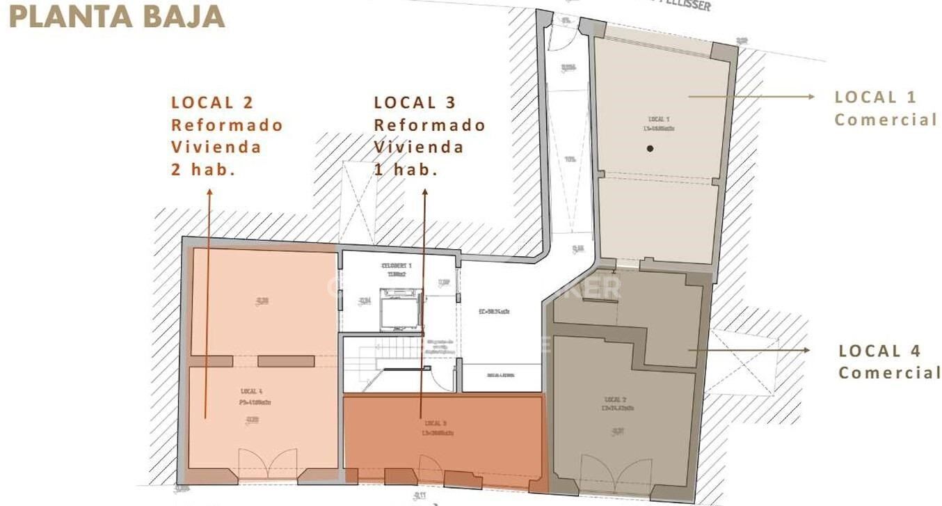 Propiedad comercial en Barcelona, España 1392 m2 No. 179037