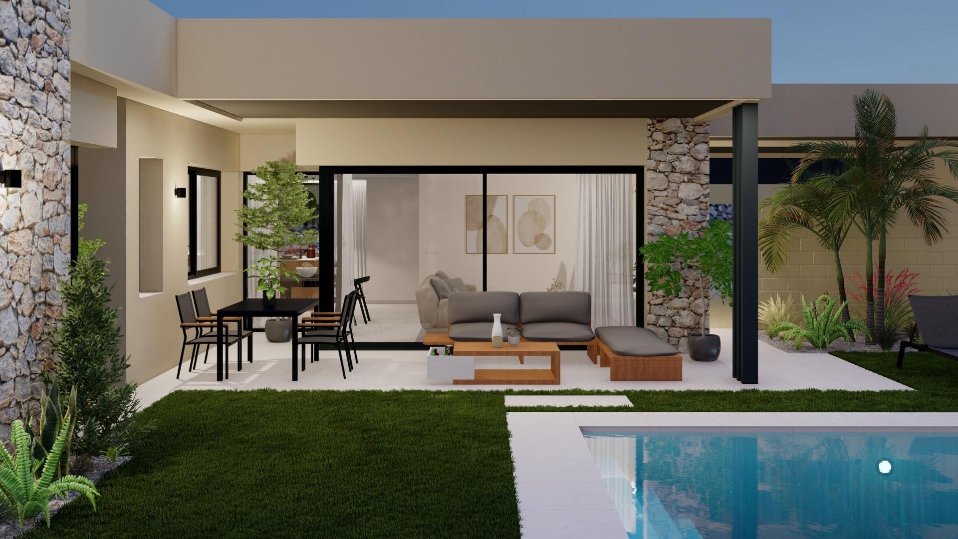 Villa Banos Y Mendigo, Murcia, Spānijā 3 istabas, 119 m2 Nr. 151766