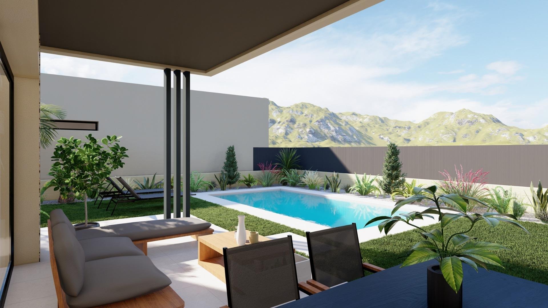 Villa Banos Y Mendigo, Murcia, Spānijā 3 istabas, 119 m2 Nr. 151766