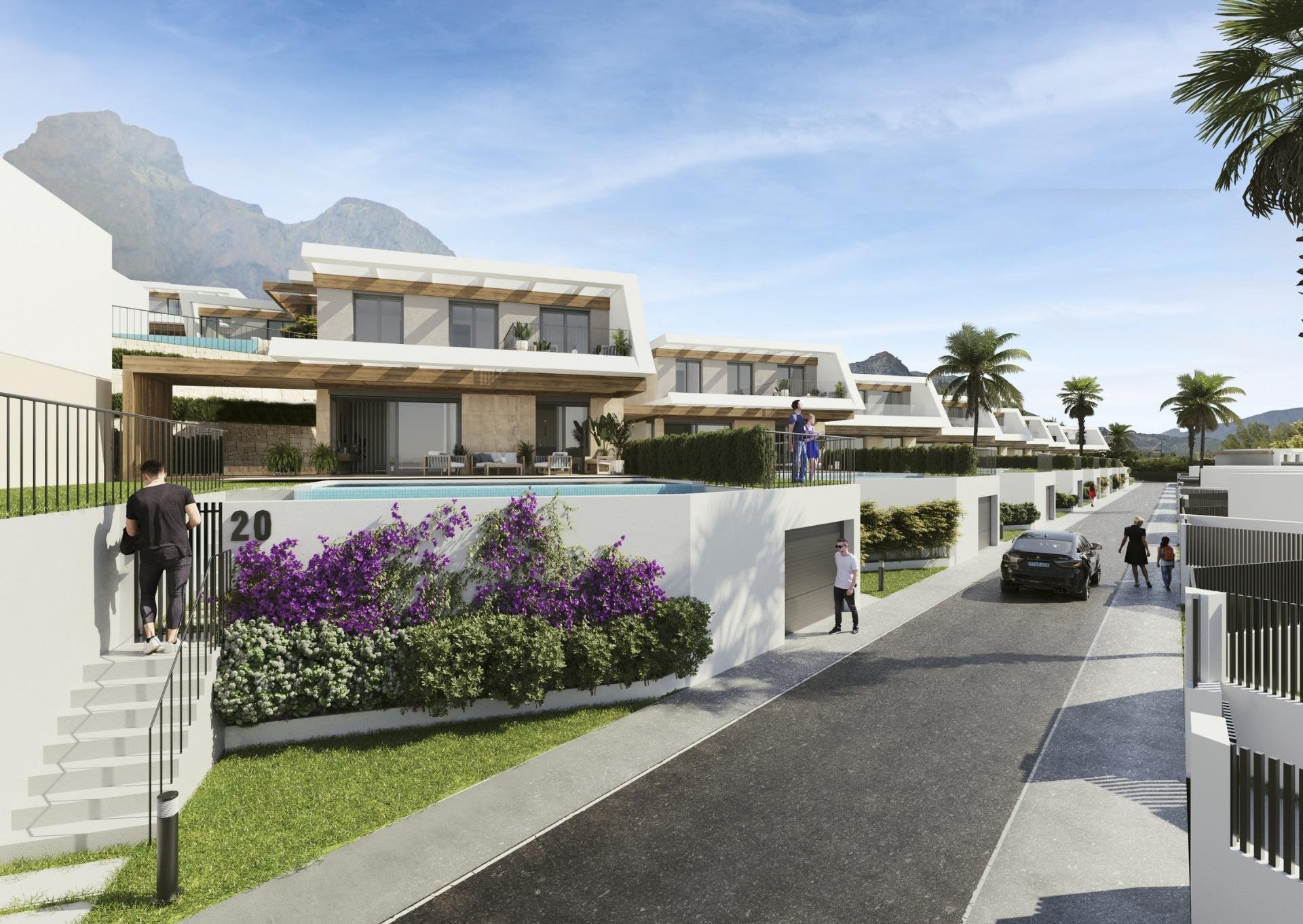 Villa a Polop, Alicante, Spagna 3 camere da letto, 123 mq. N° 142258