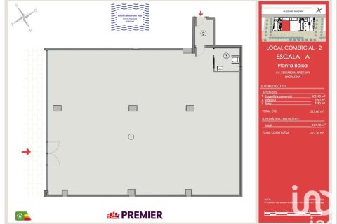 Komerciāls īpašums pārdošanā Badalona, Barcelona, Spānijā 1 istaba, 227 m2 Nr. 153968 - attēls 15