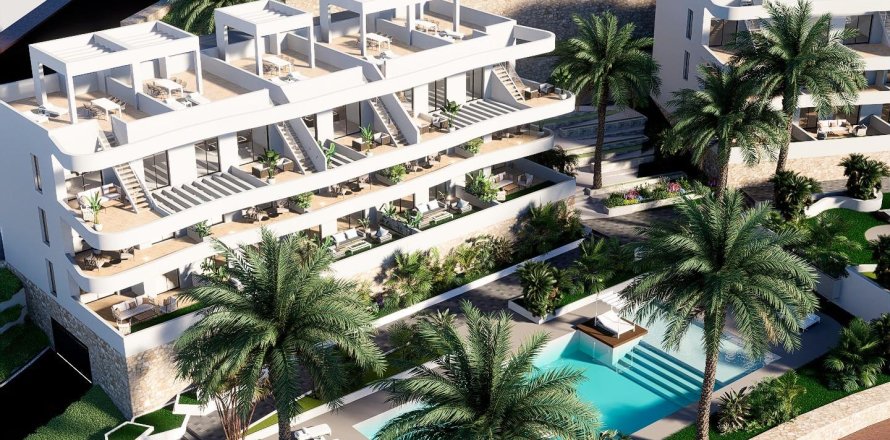Apartment in Finestrat, Alicante, Spain 2 bedrooms, 68 sq.m. No. 170394