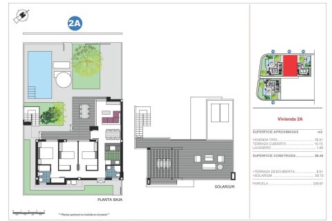 Villa zum Verkauf in Els Poblets, Alicante, Spanien 3 Schlafzimmer, 88 m2 Nr. 171252 - Foto 2