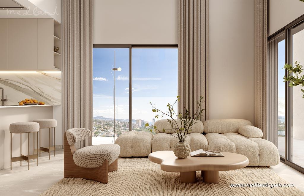 Dzīvoklis Calpe, Alicante, Spānijā 3 istabas, 93 m2 Nr. 139698
