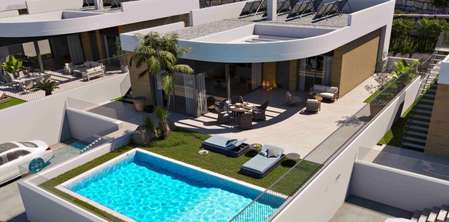 Villa in Finestrat, Alicante, Spain 4 bedrooms, 260 sq.m. No. 154639