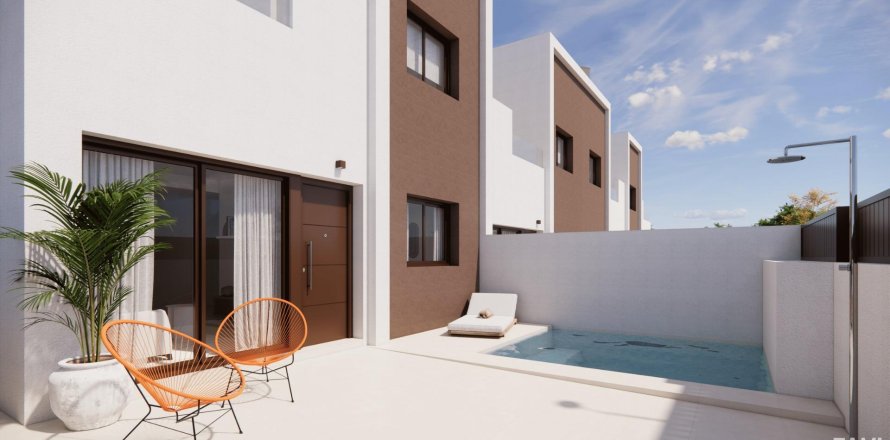 Duplex Pilar de la Horadada, Alicante, Spanien 3 Schlafzimmer, 90 m2 Nr. 135728