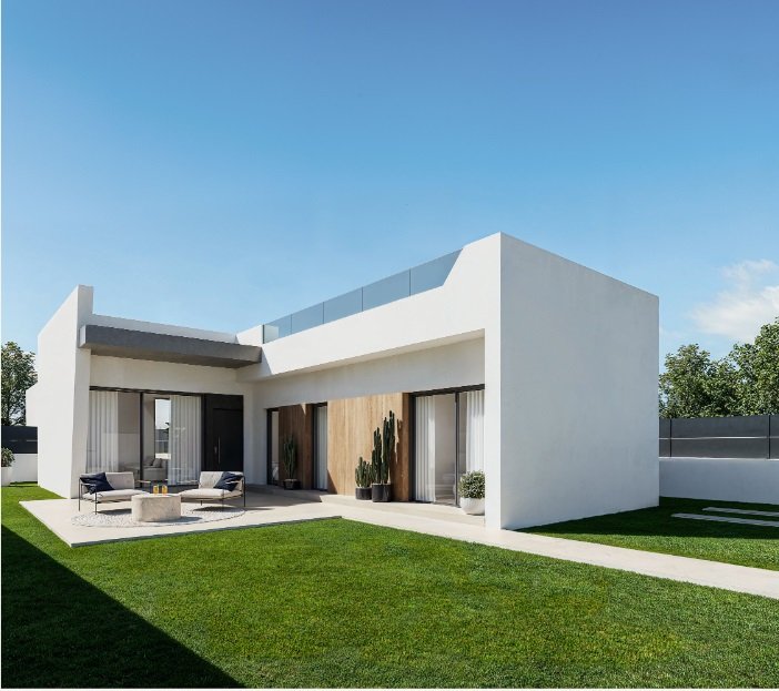 Villa a San Miguel de Salinas, Alicante, Spagna 3 camere da letto, 107 mq. N° 145188