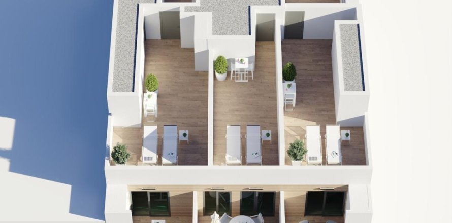 Apartamento en Torrevieja, Alicante, España 3 dormitorios, 119 m2 No. 151591