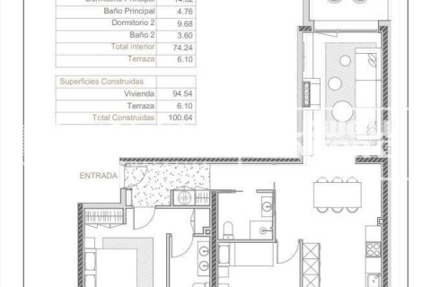 Huoneisto myytävänä Principado De Andorra (Ninguna Poblacion Tiene C.P.), Lleida, Espanja, 2 makuuhuonetta, 101 m2 No. 178708 - kuva 17