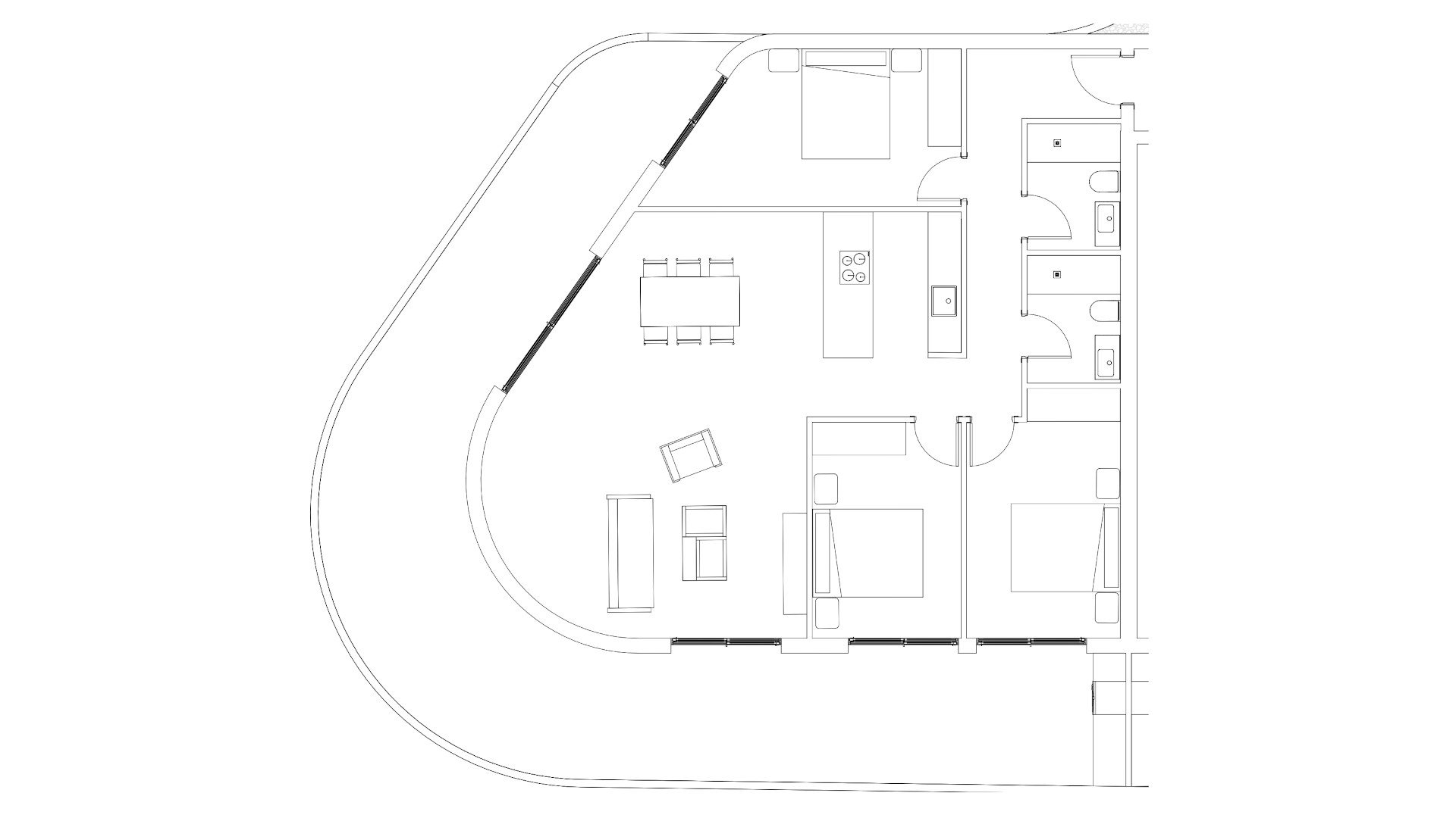 Huoneisto VITANIA, Calpe, Alicante, Espanja 2 makuuhuonetta, 102.1 m2 No. 146476