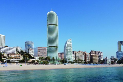 Квартира в Бенидорм, Аликанте, Испания 2 спальни, 138.9м2 №173724