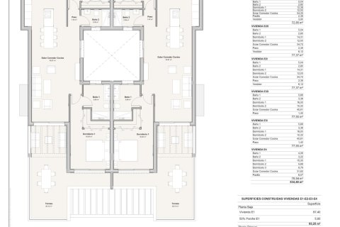 Продажа квартиры в Мохакар, Альмерия, Испания 2 спальни, 93м2 №142734 - фото 22