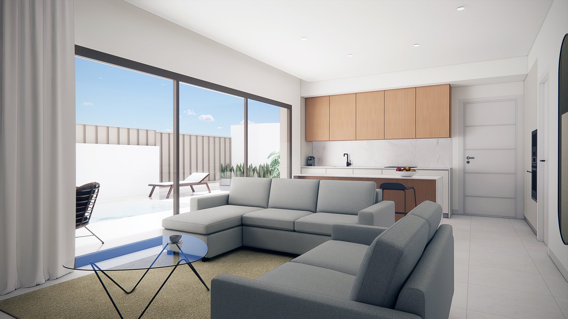 Bungalo Pilar de la Horadada, Alicante, Spānijā 3 istabas,  Nr. 182293