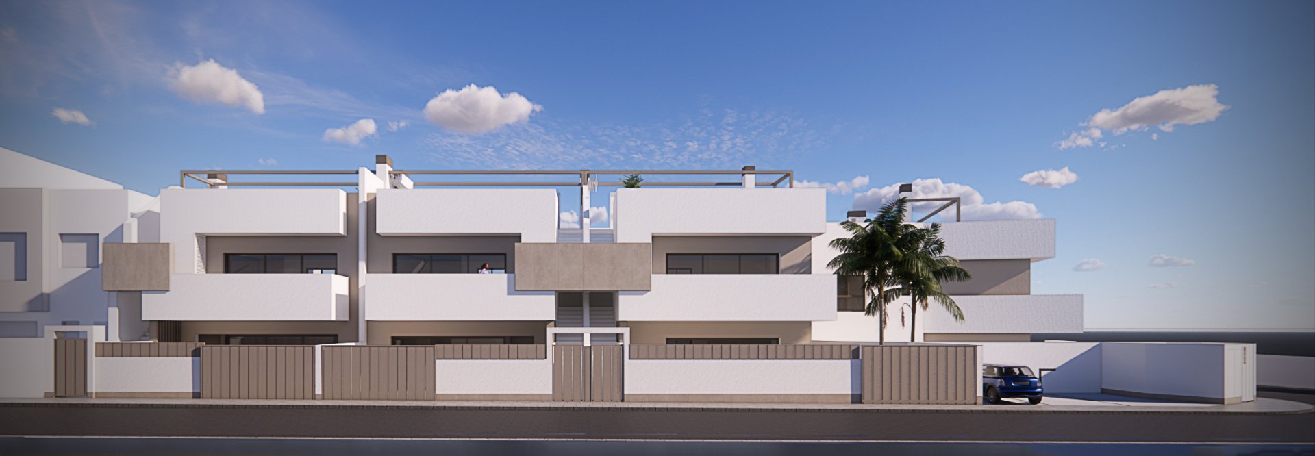 Bungalo Pilar de la Horadada, Alicante, Spānijā 3 istabas,  Nr. 182293