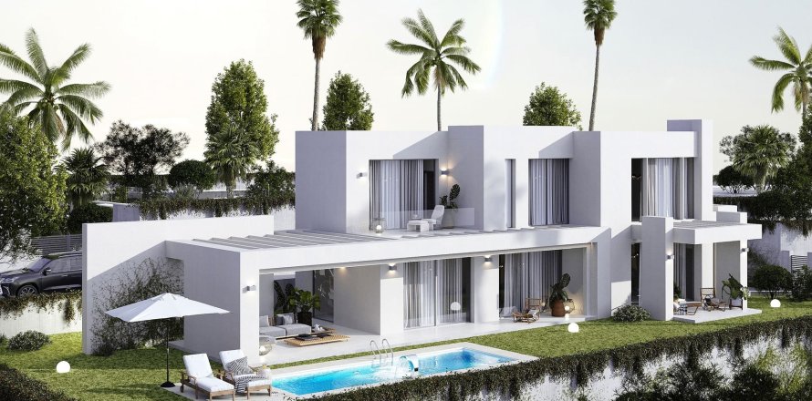 Villa a Mijas, Malaga, Spagna 4 camere da letto, 243 mq. N° 136029