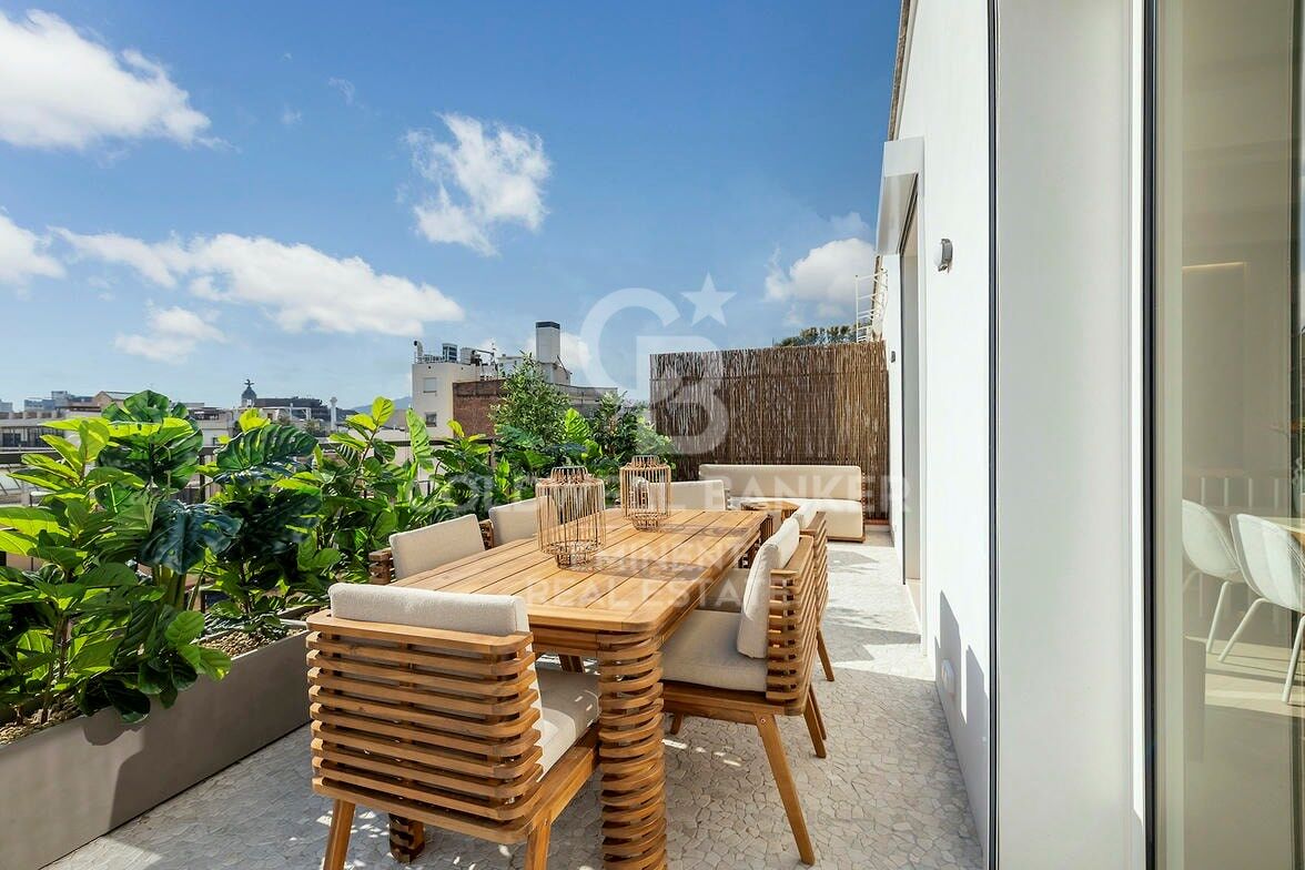 Penthauss Barcelona, Spānijā 3 istabas, 173 m2 Nr. 179122