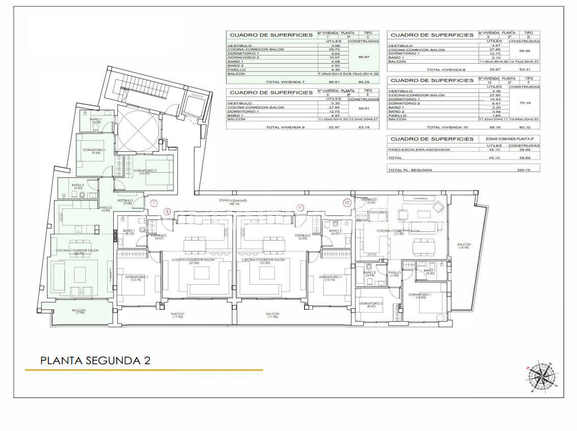 Квартира в Торревьеха, Аликанте, Испания 3 спальни, 161м2 №149950
