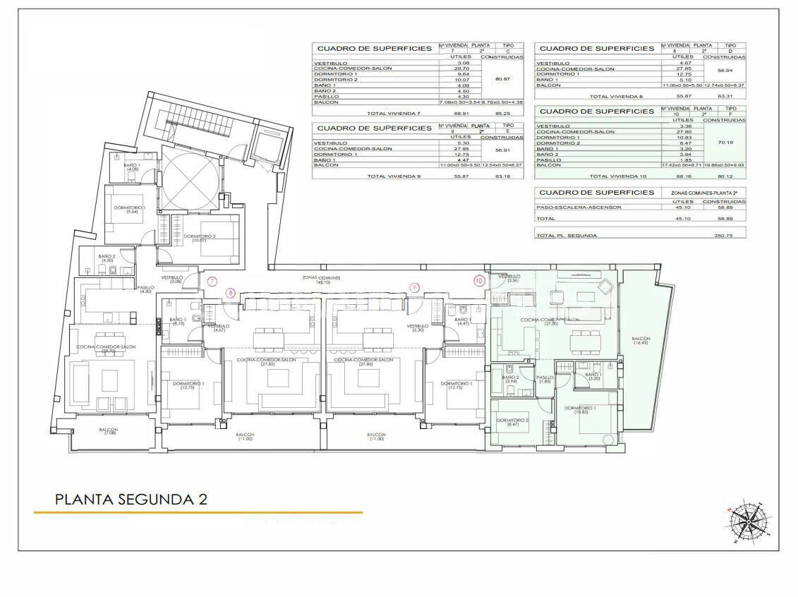 Квартира в Торревьеха, Аликанте, Испания 3 спальни, 161м2 №149950