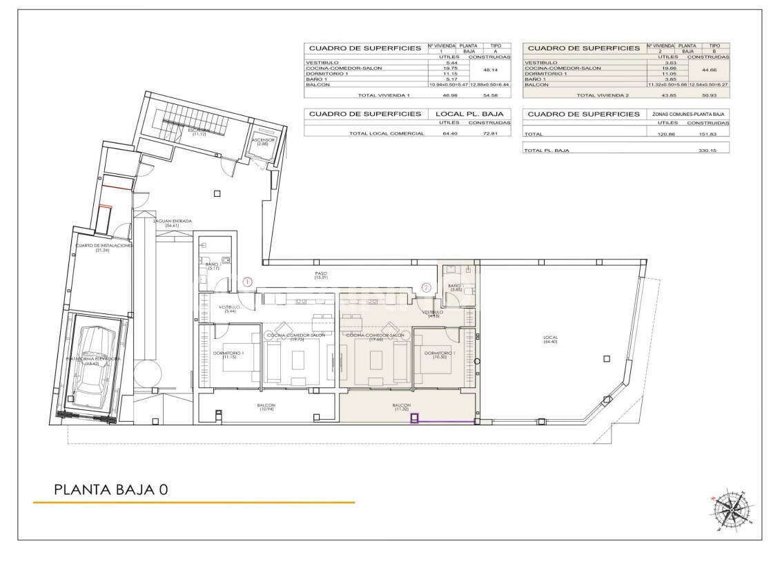 Квартира в Торревьеха, Аликанте, Испания 3 спальни, 161м2 №149950
