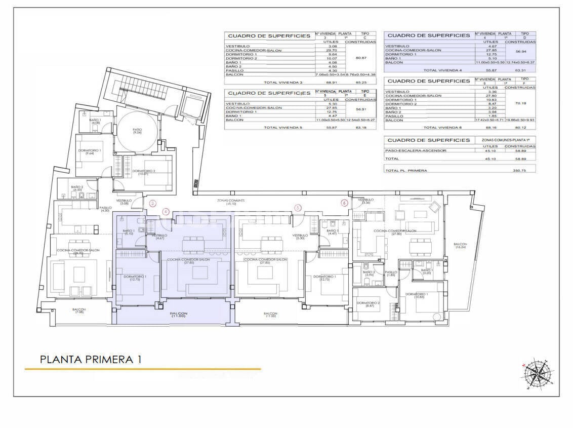 Квартира в Торревьеха, Аликанте, Испания 3 спальни, 161м2 №149950