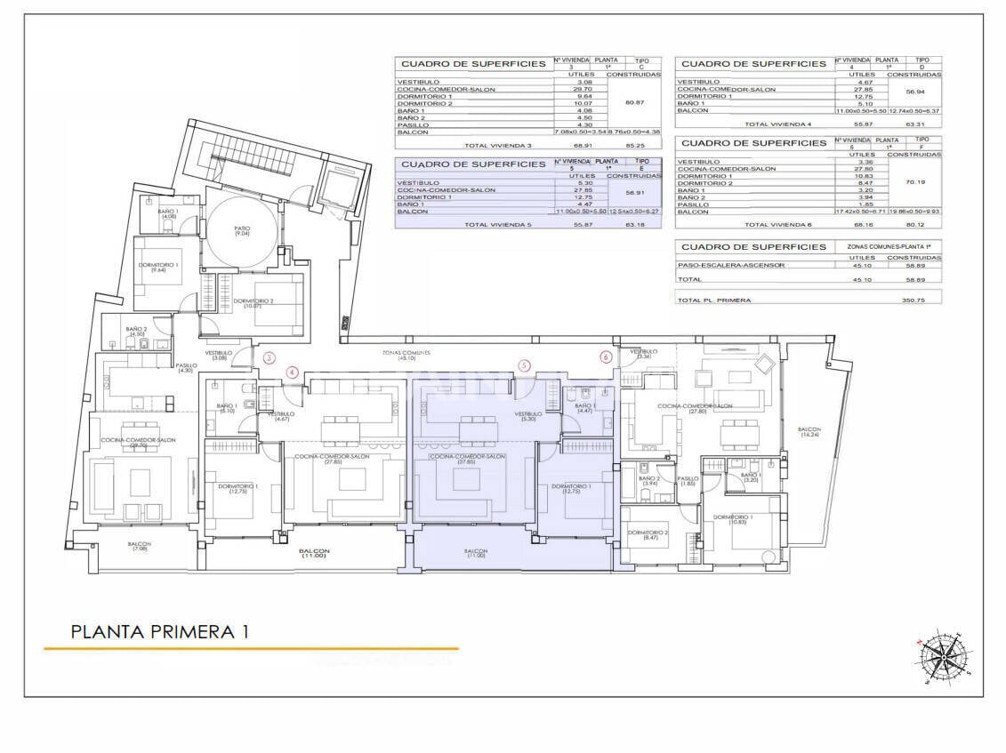 Квартира в Торревьеха, Аликанте, Испания 3 спальни, 161м2 №149950
