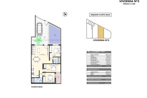 Wohnung zum Verkauf in Pilar de la Horadada, Alicante, Spanien 3 Schlafzimmer, 91 m2 Nr. 147629 - Foto 16