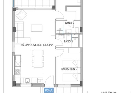 Apartment for sale in Finestrat, Alicante, Spain 2 bedrooms, 82.67 sq.m. No. 165562 - photo 9