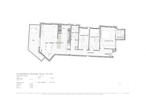 Apartament w Montcada i Reixac, Barcelona, Hiszpania 3 sypialnie, 111 mkw. nr 152729 – zdjęcie 18