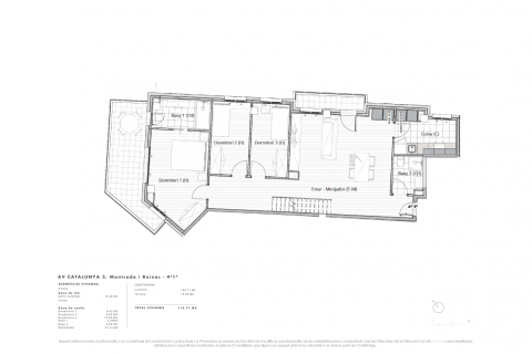 Apartament w Montcada i Reixac, Barcelona, Hiszpania 4 sypialnie, 166 mkw. nr 152728 – zdjęcie 23