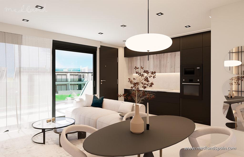 Apartamento en Pilar de la Horadada, Alicante, España 3 dormitorios, 76 m2 No. 179363