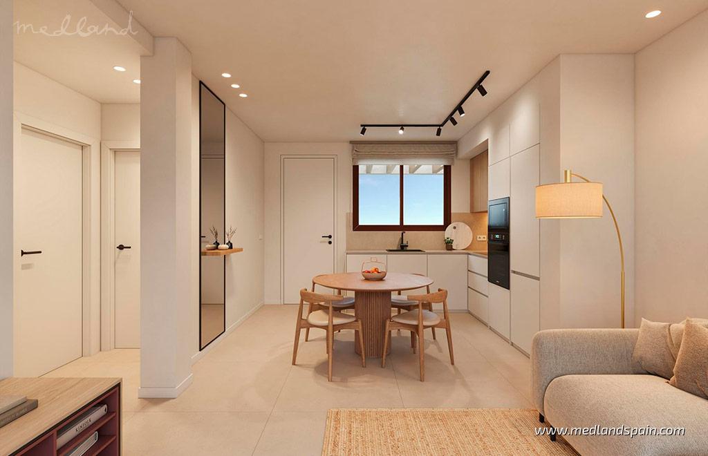 Appartamento a Lo Pagan, Murcia, Spagna 2 camere da letto, 60 mq. N° 179365