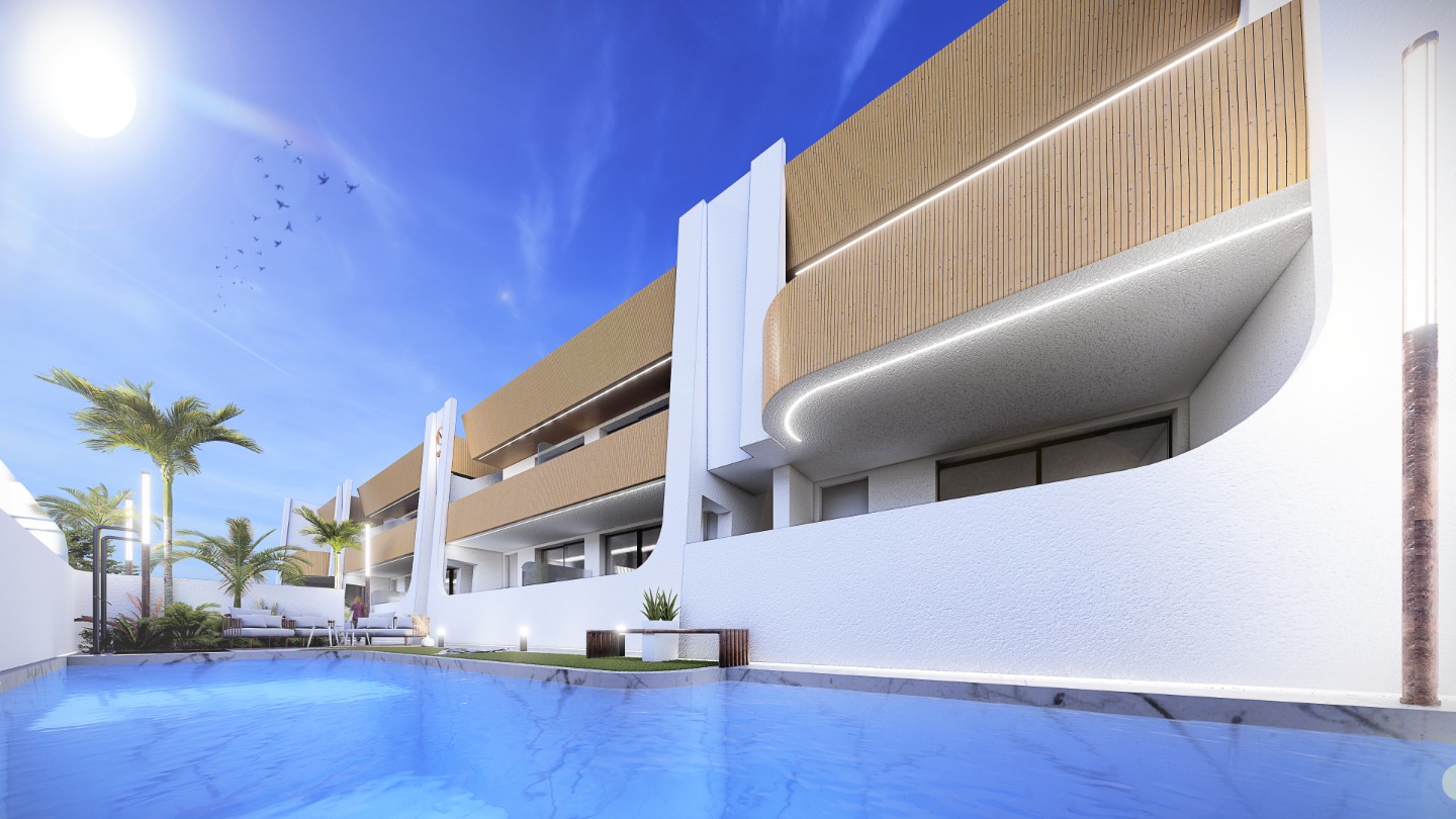 Huoneisto Lo Pagan, Murcia, Espanja 2 makuuhuonetta, 63 m2 No. 80942