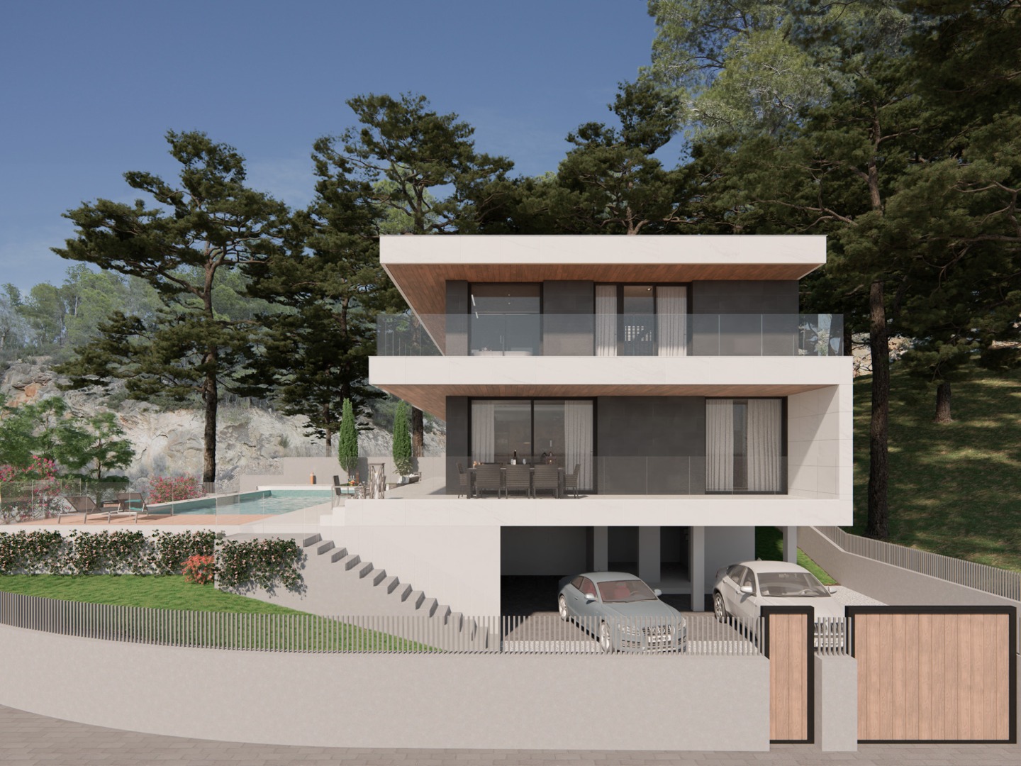 Villa a Alicante, Spagna 4 camere da letto, 419 mq. N° 80943